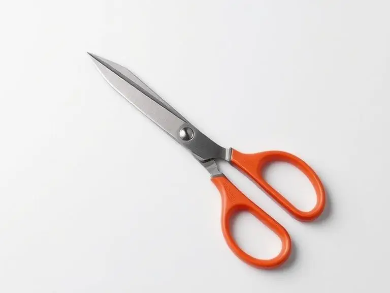 scissors to make a rug