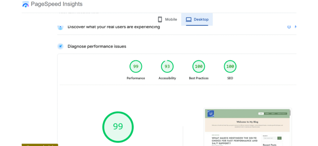 fast speeds with hostinger