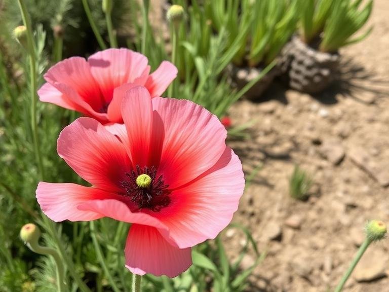 Califonia Poppy backyard plant