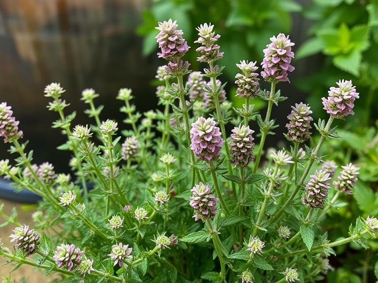 thyme backyard plant