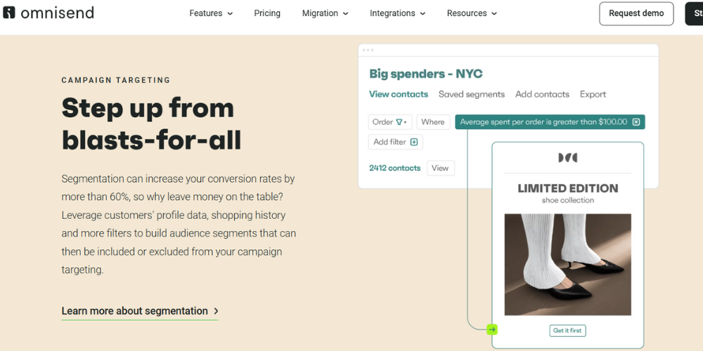 omnisend personalization